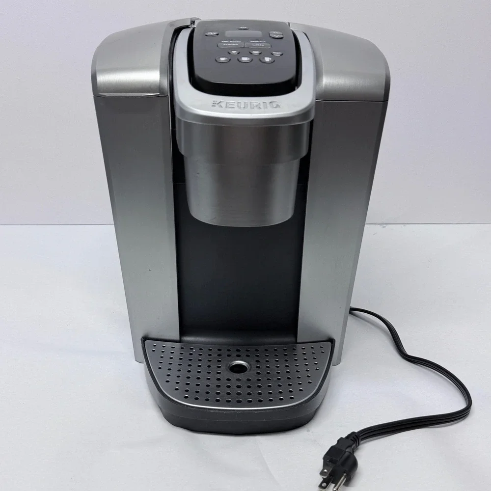 Keurig K-Elite C Single Serve Coffee Maker Brushed Silver K90 75oz Reservoir